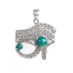 Eye of Horus Silver Pendant