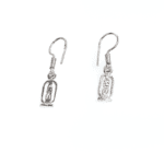 Hieroglyphics Silver Earrings