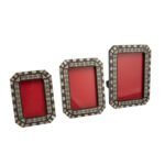 Set of Three Mother of Pearl Frames