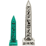 Colored Obelisk, Set of Two