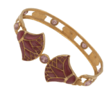 Amethyst Lotus Bracelet - Image 5