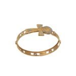 Ankh Zircon Bracelet - Image 4