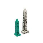 Colored Obelisk, Set of Two - Image 2